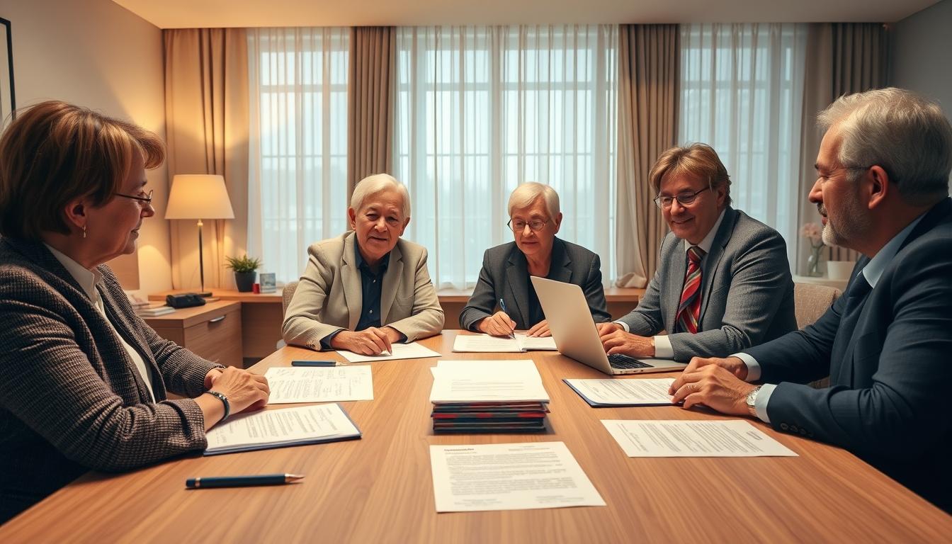 Property transfer support and coordination